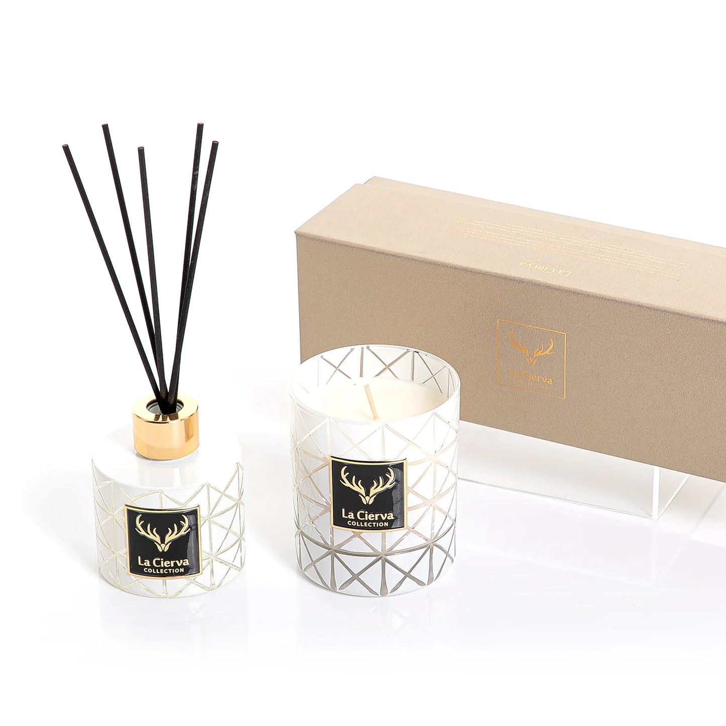 Mini Pearl - Reed Diffuser & Candle